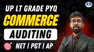 Auditing PYQs | Commerce LT Grade | RPSC | DSSSB | KVS | NVS | HTET | UGC NET