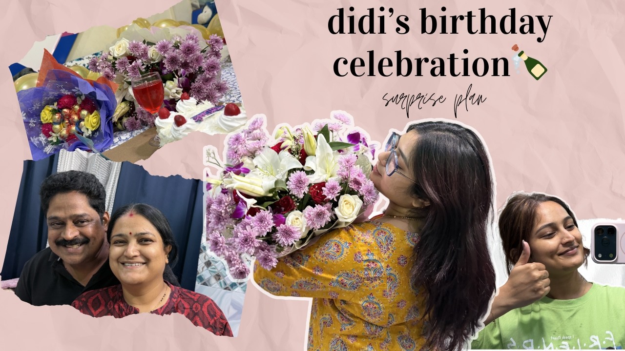 didi ra birthday celebration 🍾🪬