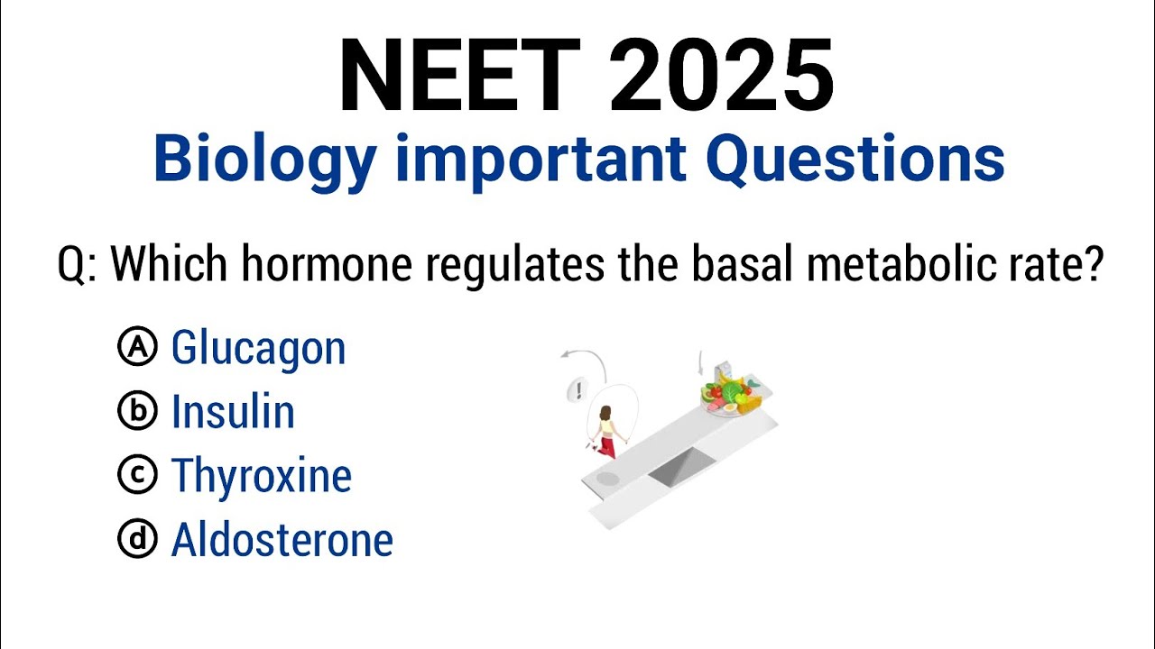 NEET biology mcq 2025 | biology mcq | neet biology questions | neet ...
