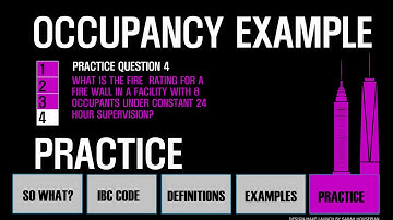 IBC Ch. 3 Occupancy Part 3 - ARE 5.0 PA