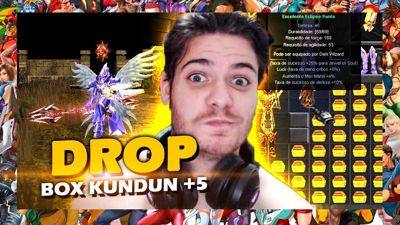 MUHYPE l DROPANDO Box Kundun +5 e ADD DOS ITENS! l Mu Online Classic Season 2