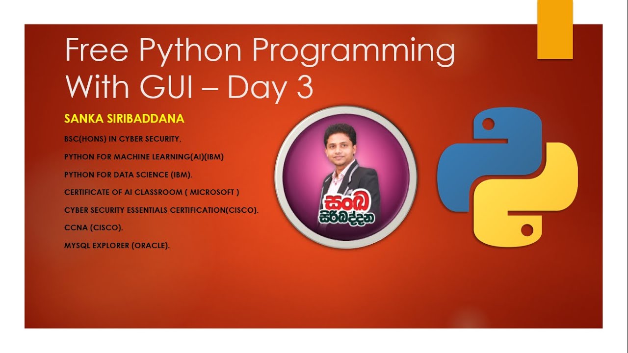 Free python Program day 3 - YouTube