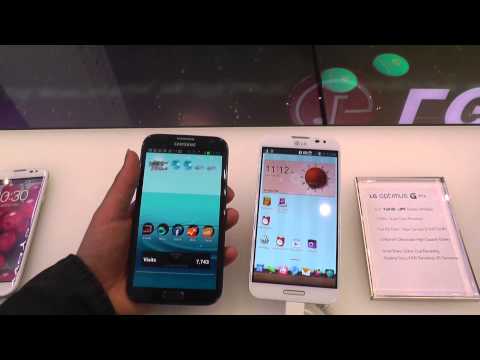 Video: Diferența Dintre LG Optimus G Pro și Samsung Galaxy Note 2