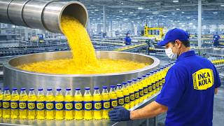 CÓMO se FABRICA la INCA KOLA en PERÚ🥤| SU 