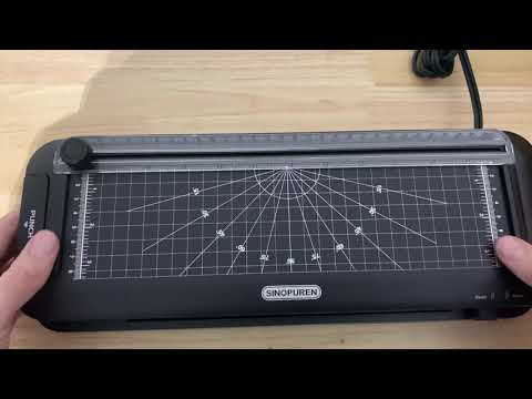 BEST Laminator Machine? Sinopuren Thermal Laminator Personal 6-in-1 Desktop A4 Laminating Review