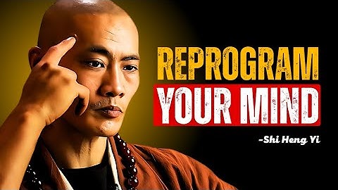 Shaolin wisdom: Program Your Mind While You Sleep -Shi Heng Yi