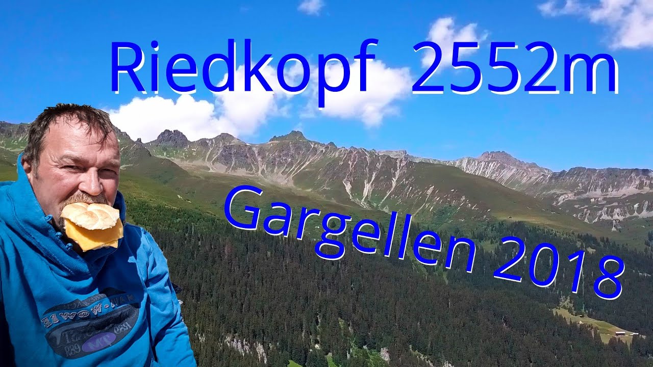 Riedkopf 2552m Gargellen AT Sommer 2018