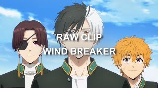 Raw clips Suo, Sakura, Nirei | Wind Breaker #windbreaker #anime #fypedit 