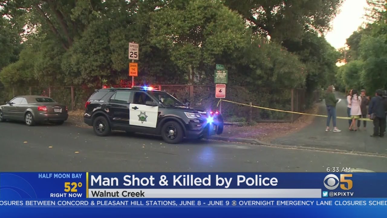 Man Fatally Shot By Walnut Creek Police - YouTube