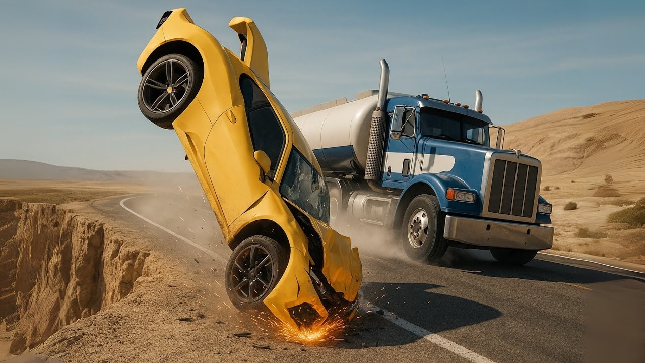 In einem Sekundenbruchteil änderte sich alles - Lernen Sie aus diesem Unfall! Beamng Drive!