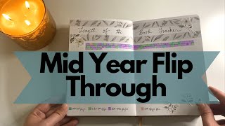Reading Journal Mid Year Flip Through