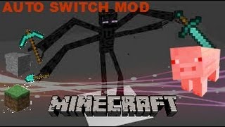 Auto Switch Mod Showcase (automatically switch items in your hand!) 1.7.2