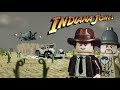 Lego indiana jones fighter plane chase  stop motion