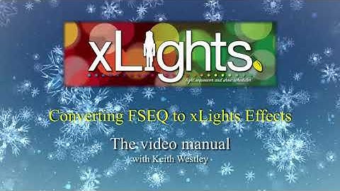 Importing FSEQ files into xLights