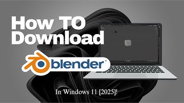 How to Install Blender 4.5 on Windows 11 FAST! 🔥 | Complete Beginner Guide