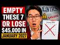 Move These 7 Assets Before January 2027 Or the IRS Takes Up to $45,000