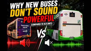 Why New Buses Don’t Sound Powerful (Compared to Old Ones)