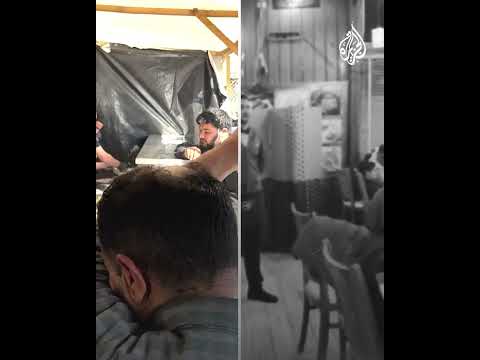مطعم شهير يتحول إلى مخيم للنازحين بعد قصفه في غزة