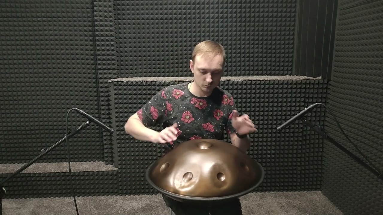 Jeton Galkin - Sound test | Handpan Overtone AISI 430 steel Kurd B + 2 bot side