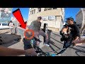 GUY TRIES SELLING ME THIS ILLEGALLY IN BROAD DAYLIGHT.. (BMX IN COMPTON)