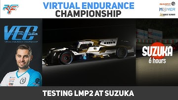 rFactor 2 VEC 6 hours of Suzuka Traffic and Survival Testing - LMP2 at Suzuka