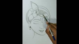how to draw Lord Krishna | how to draw lord krishna easy step by step -how to draw lord krishna easy