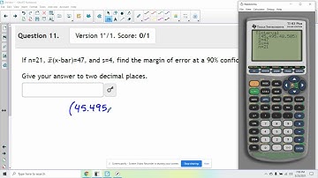 MAT130/131: Chapter 8 - Finding the MoE of a Tinterval