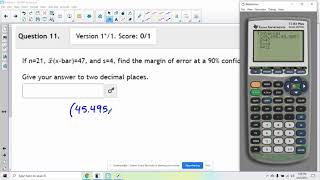 MAT130/131: Chapter 8 - Finding the MoE of a Tinterval