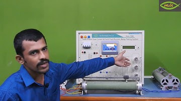 Three Phase Over Current & Earth Fault Numeric Relay Testing System - Nvis 7098