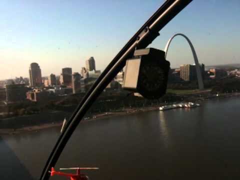 HeliCopter Ride....St.Louis Arch - YouTube