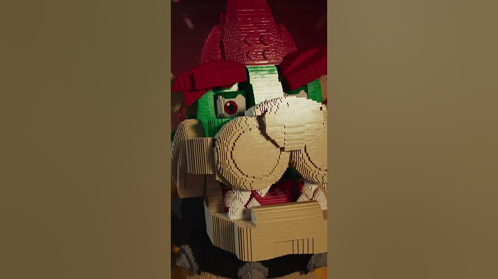 A LEGO Super Mario Bowser you must see to believe. This 663,900 piece build is taking over SDCC!