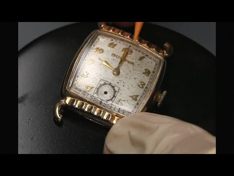 Art Deco Bulova Restoration ! - YouTube