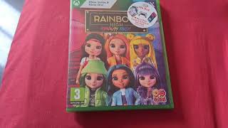 rainbow high runway rush xbox unboxing