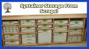Systainer Storage from scrap Ply