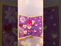 Love card | paper craft #artscraft #artandcraft #craftreels