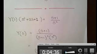 Laplace Transform : Solving ODE Equations Example 1