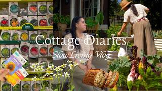 Cozy Cottage Slow Living 🌿 Gardening, Baking & Simple Living ( Cozy Vlog)
