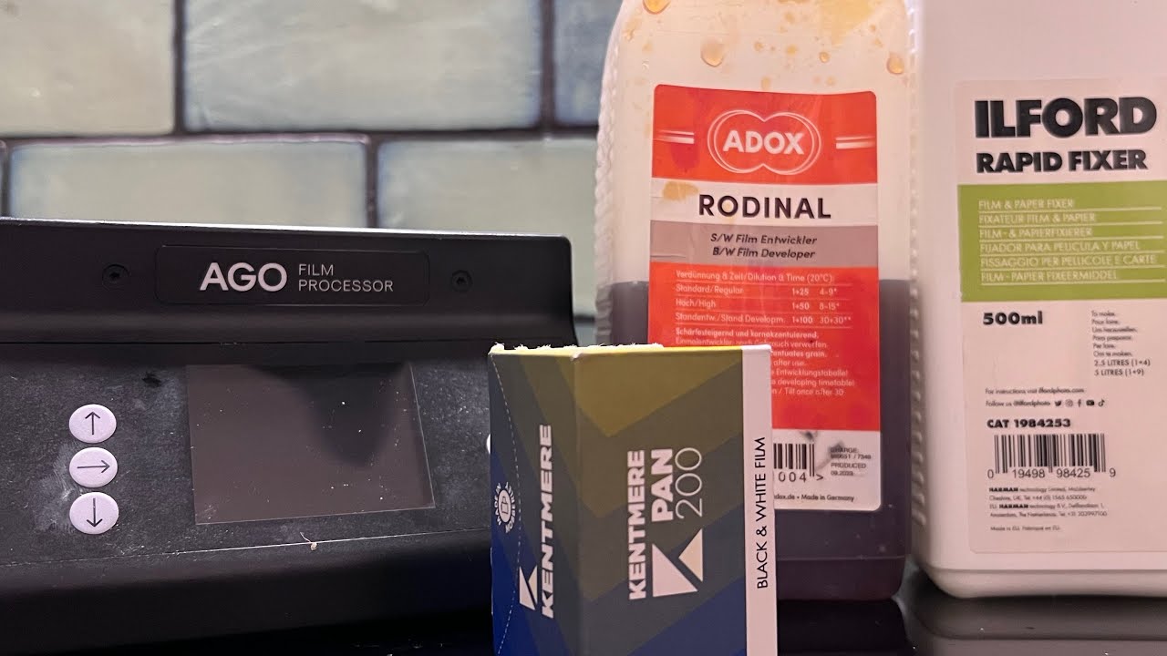 Darkroom Printing with the New KENTMERE PAN200 film