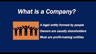 What is a Company?