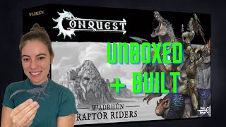Conquest Wadrhun Raptor Riders | Unboxed + Built | Para Bellum Wargames