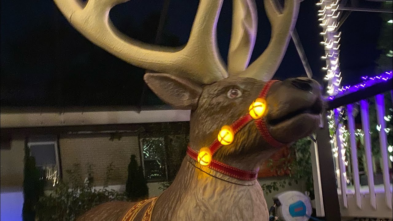 full-build-of-8ft-home-depot-reindeer-youtube