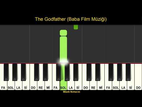 The Godfather (Baba Film Müziği) Melodika Org Notaları
