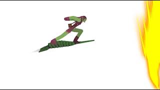 Yeşil Cin Bomba Atışı Animasyon Testi