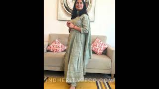 Indheritageeid Exclusive Sale Get This Cotton Kurti Set For Aed 75