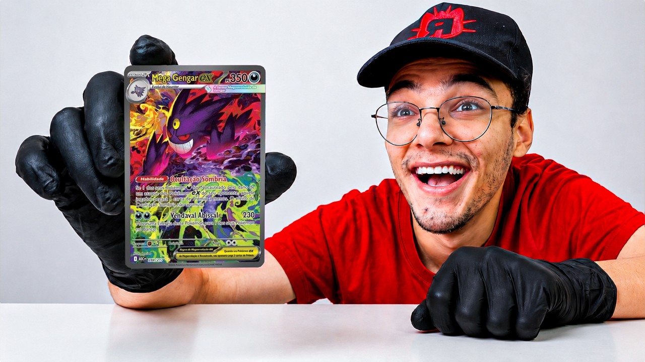 FINALMENTE CONSEGUI A CARTA MAIS RARA DESSA COLEÇÃO DE POKEMON