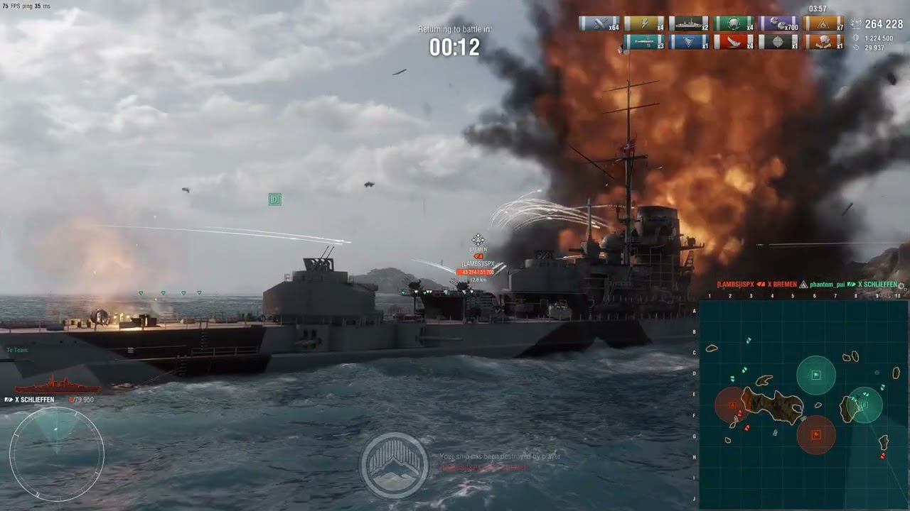 Schlieffen ลงเล่นครั้งแรกกับโหมด Unbreakable Front