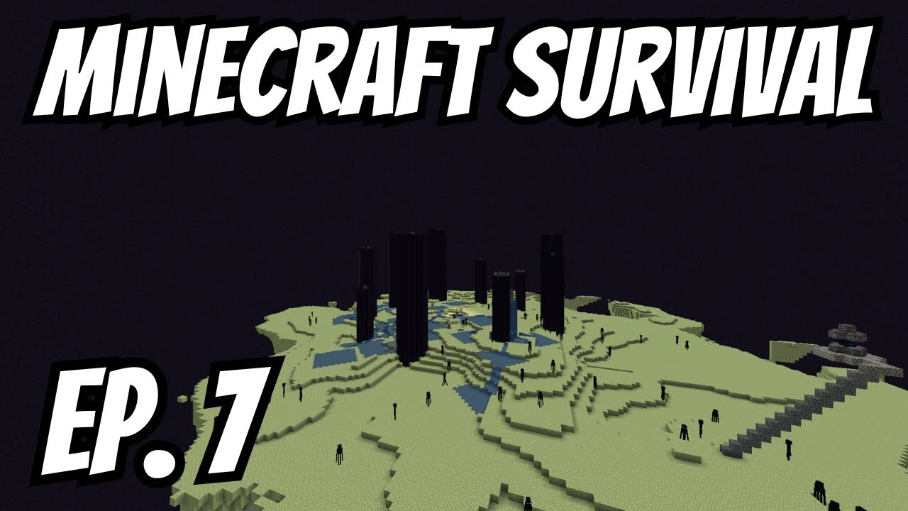 The End | Episode 7 | Let's Play Minecraft Survival - YouTube