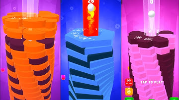 NOOB vs PRO vs HACKER- Drop Stack Ball