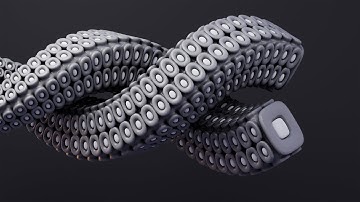 Abstract Tentacles  Animation W/ Geometry Nodes (Blender Tutorial)