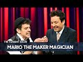 Mario the Maker Magician Wows Jimmy with a Mind-Blowing Card Trick | The Tonight Show